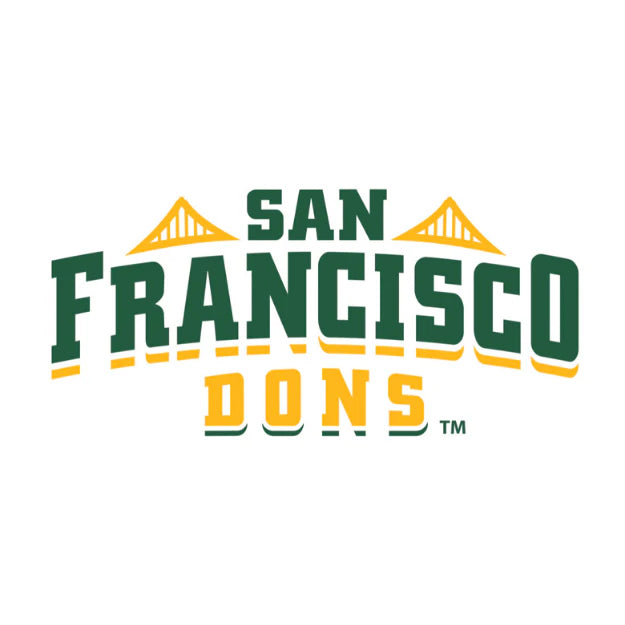 University Of San Francisco Sticker Sheet - 8 Officially Licensed Vinyl Decals For Laptop, Car, Water Bottle - View #2