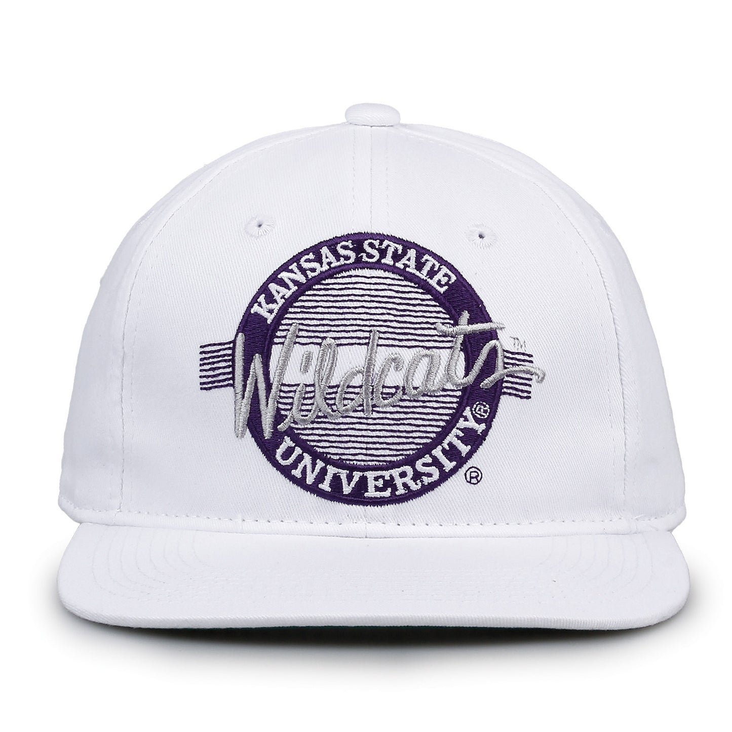 Kansas State Retro Circle Snapback