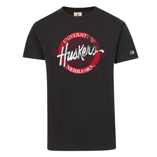 Nebraska Retro Circle Tee