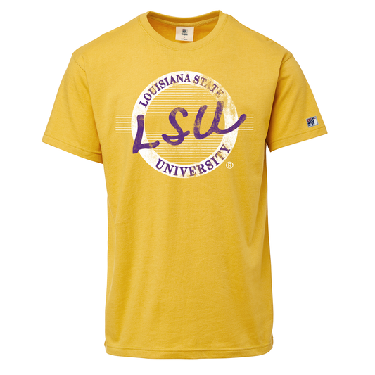 LSU Retro Circle Tee