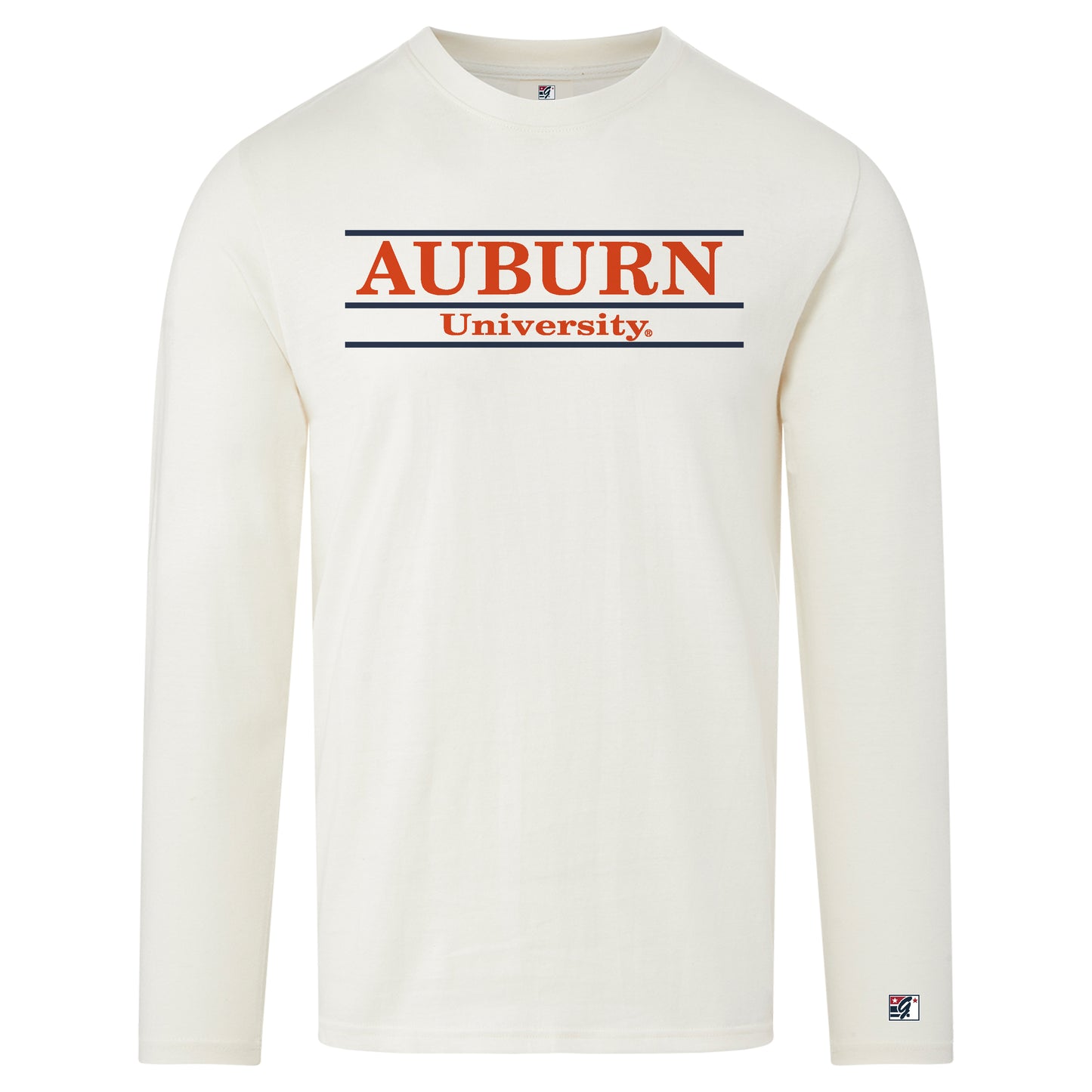 Auburn Retro Bar Long Sleeve