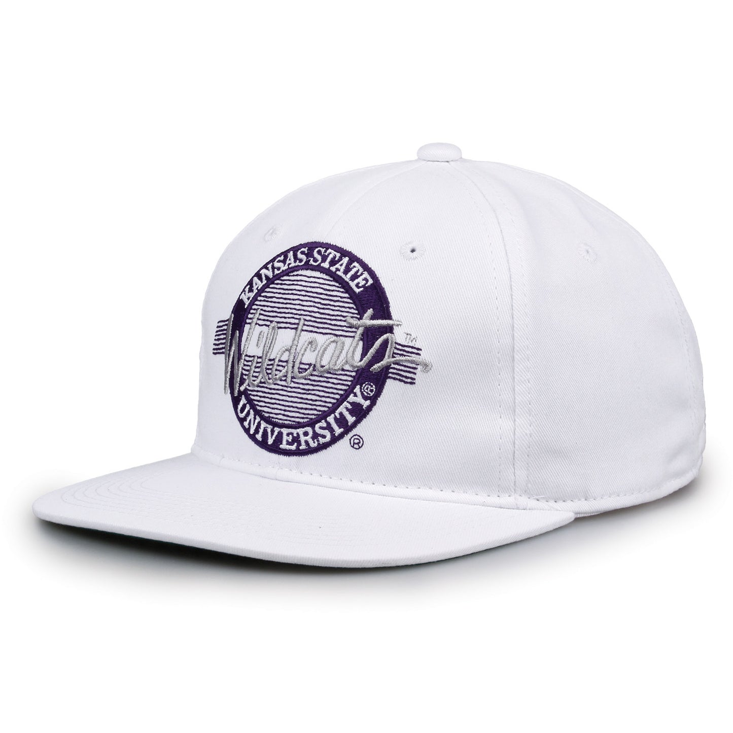 Kansas State Retro Circle Snapback