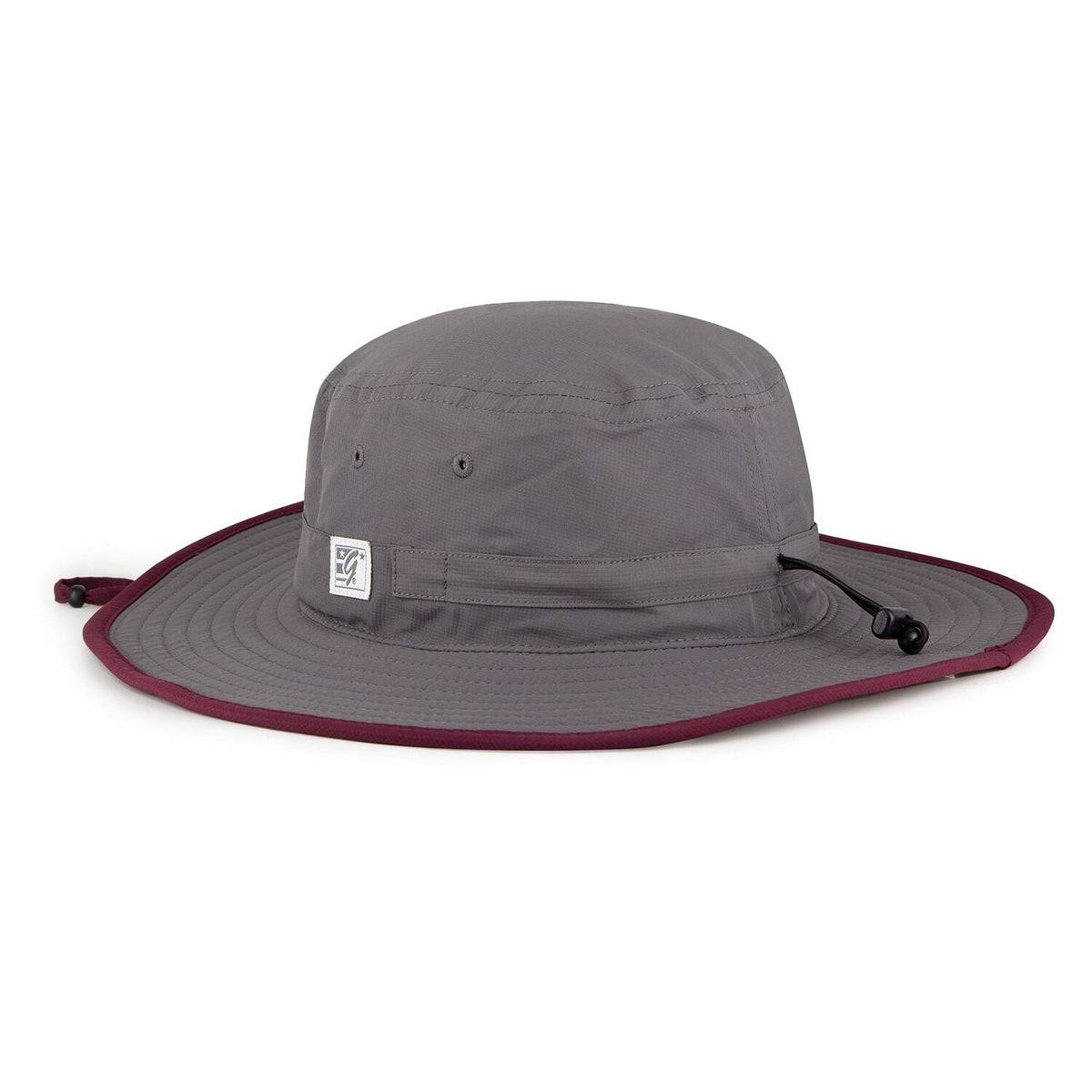 Virginia Tech Hokies Boonie - Dark Grey/Maroon, alternate view 2