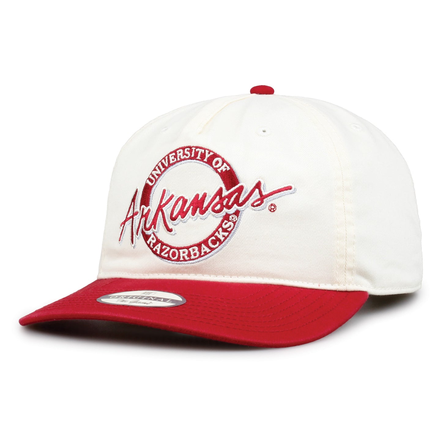 Arkansas "Original" Circle Snapback