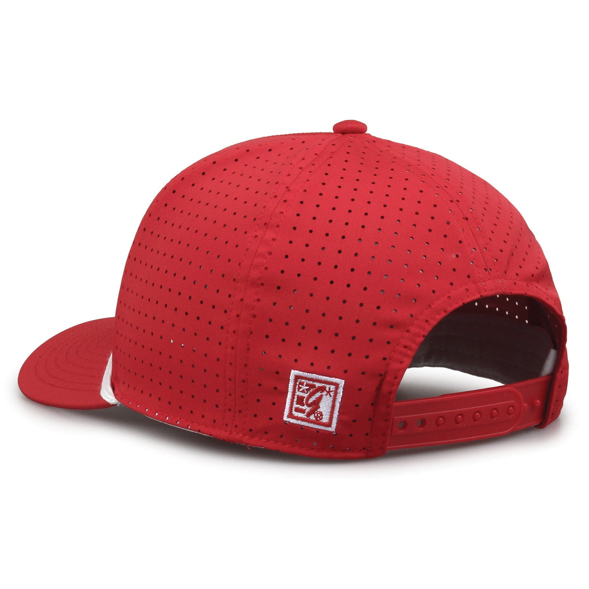 Wisconsin Badgers Logo Performance Mesh Snapback, alternate view 2
