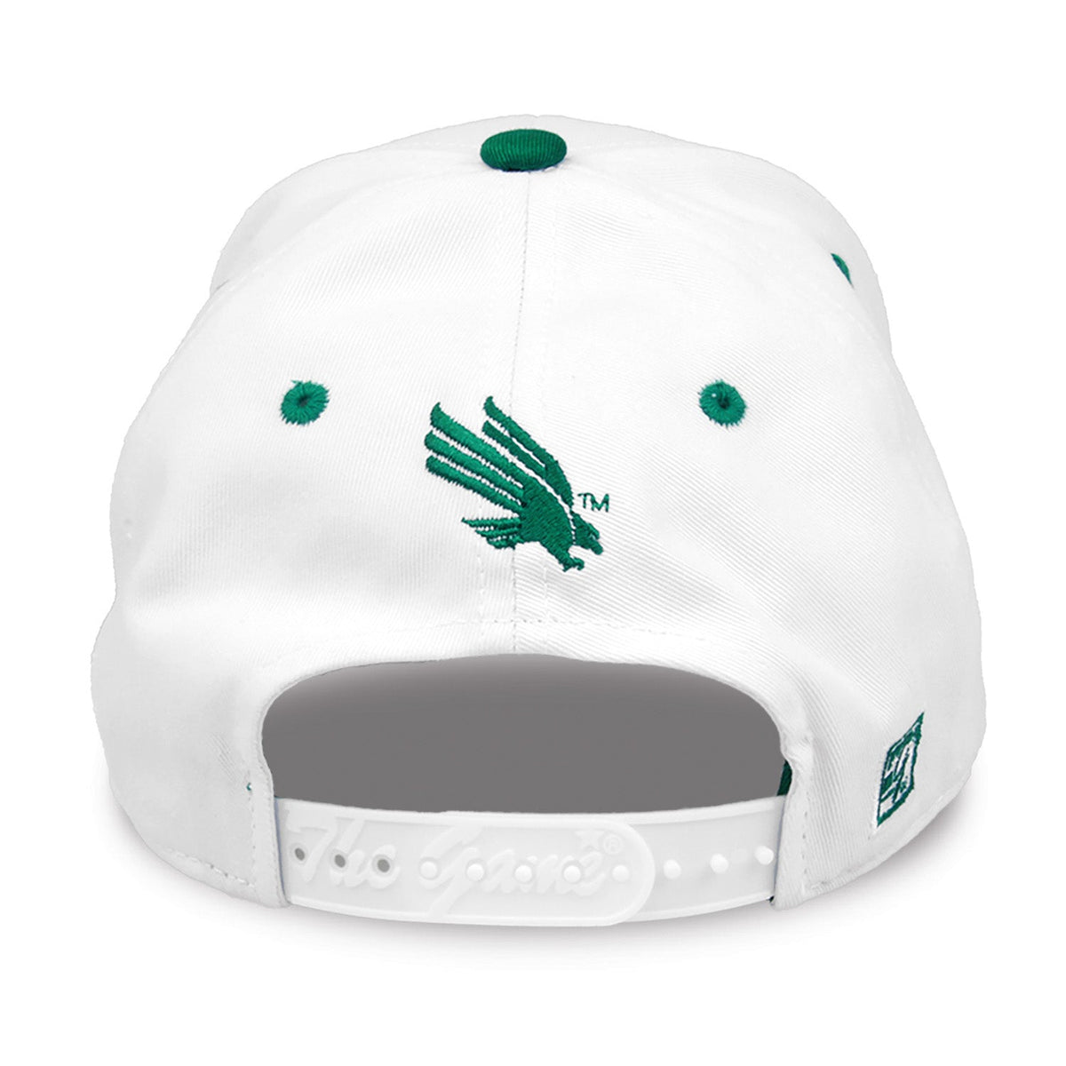 North Texas Mean Green Bookstore Snapback - White, alternate view 1