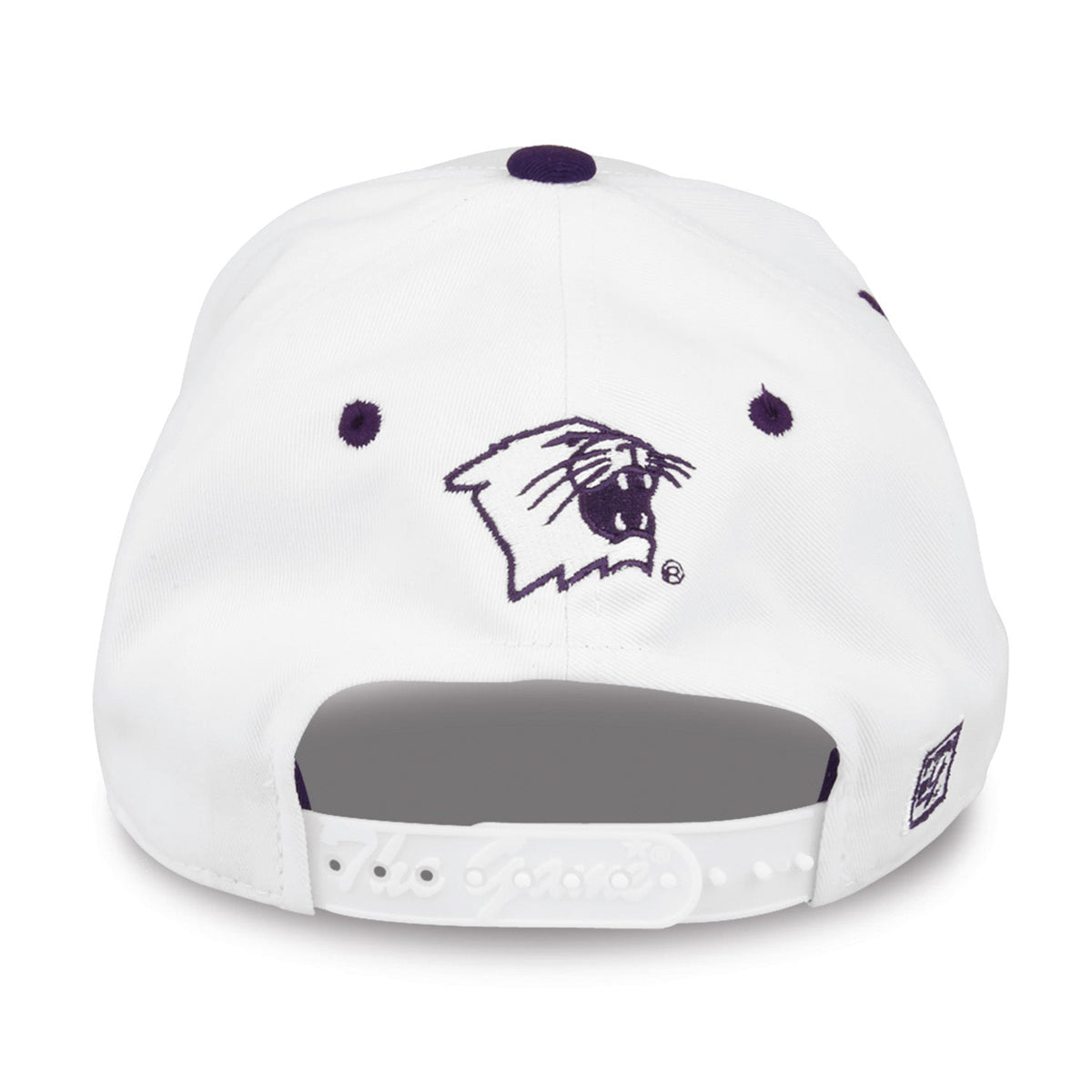 Northwestern Wildcats Bookstore Snapback - White, alternate view 1