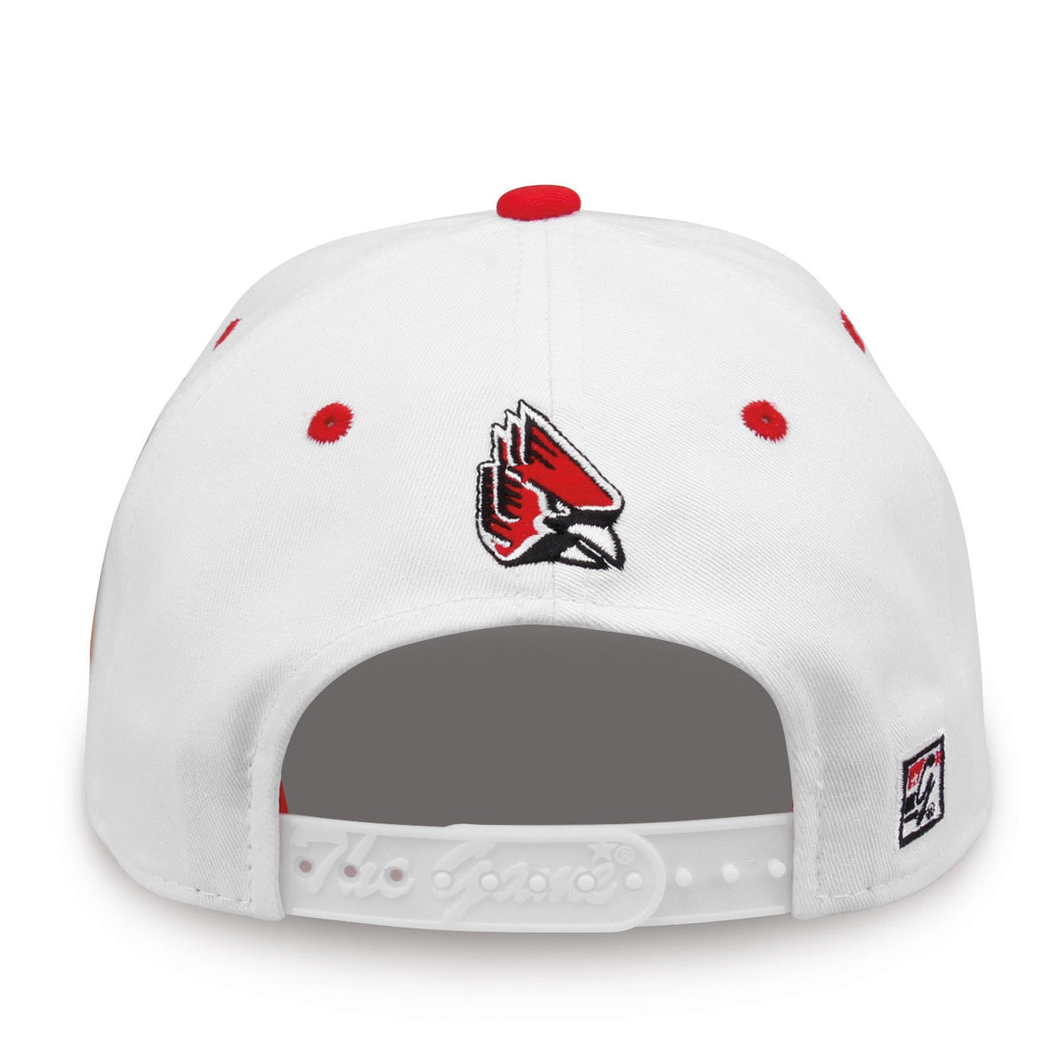 Ball State Cardinals Bookstore Snapback - White, alternate view 1