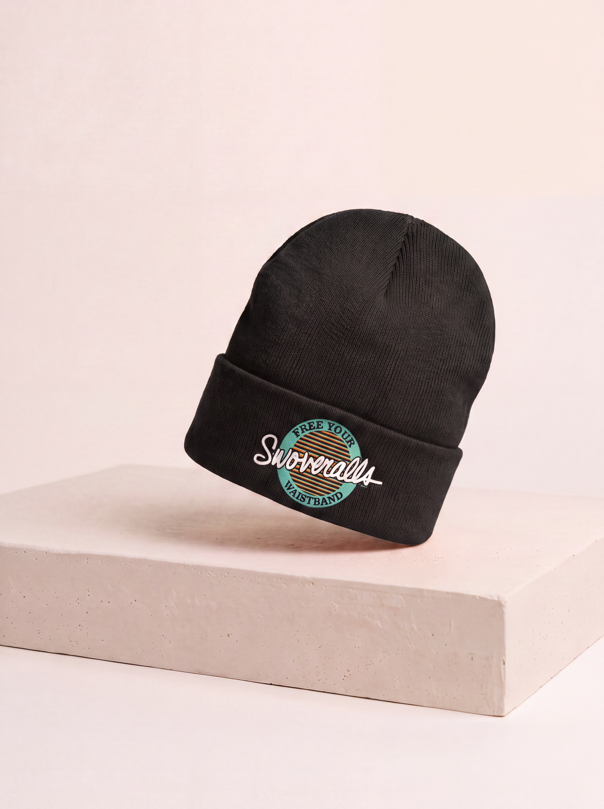 Free Your Waistband Beanie - Black
