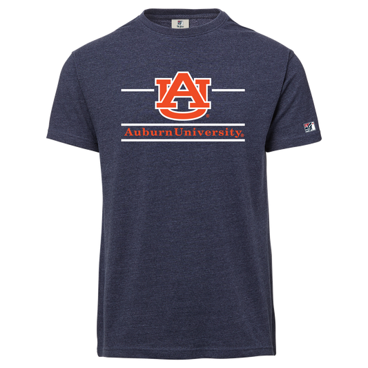 Auburn logo bar tee