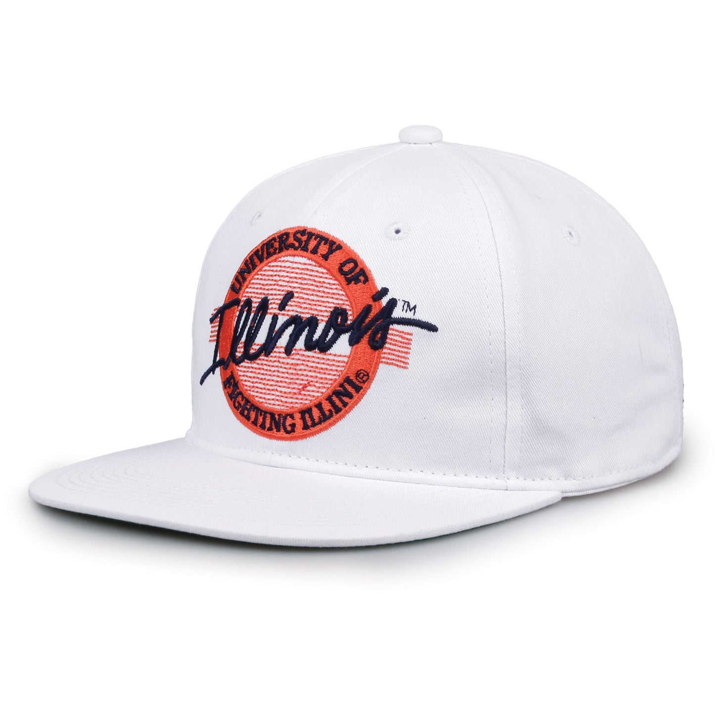 Illinois Retro Circle Snapback