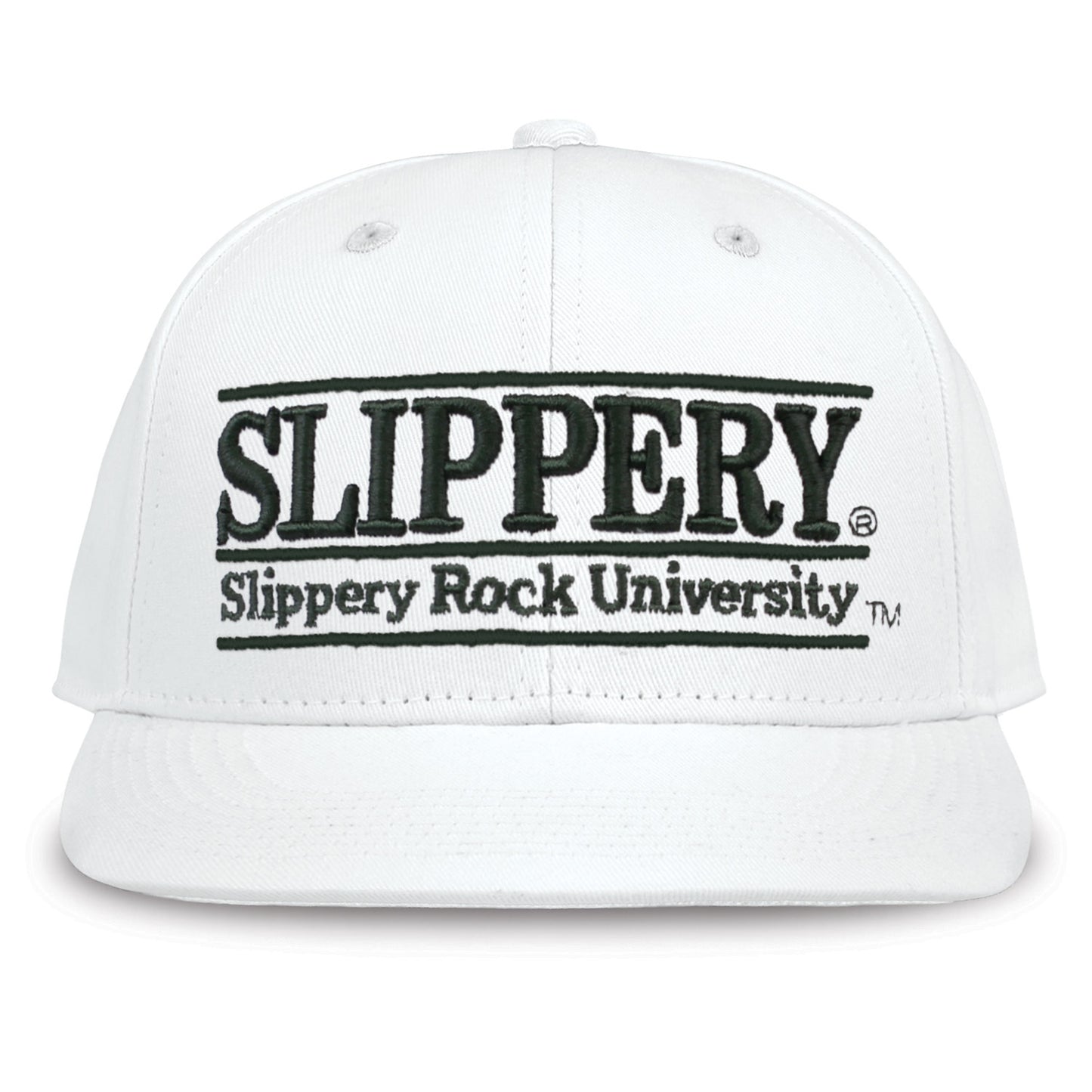 Slippery Rock Retro Bar Snapback