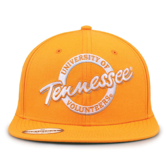 Tennessee Oversized Script Retro Circle Design