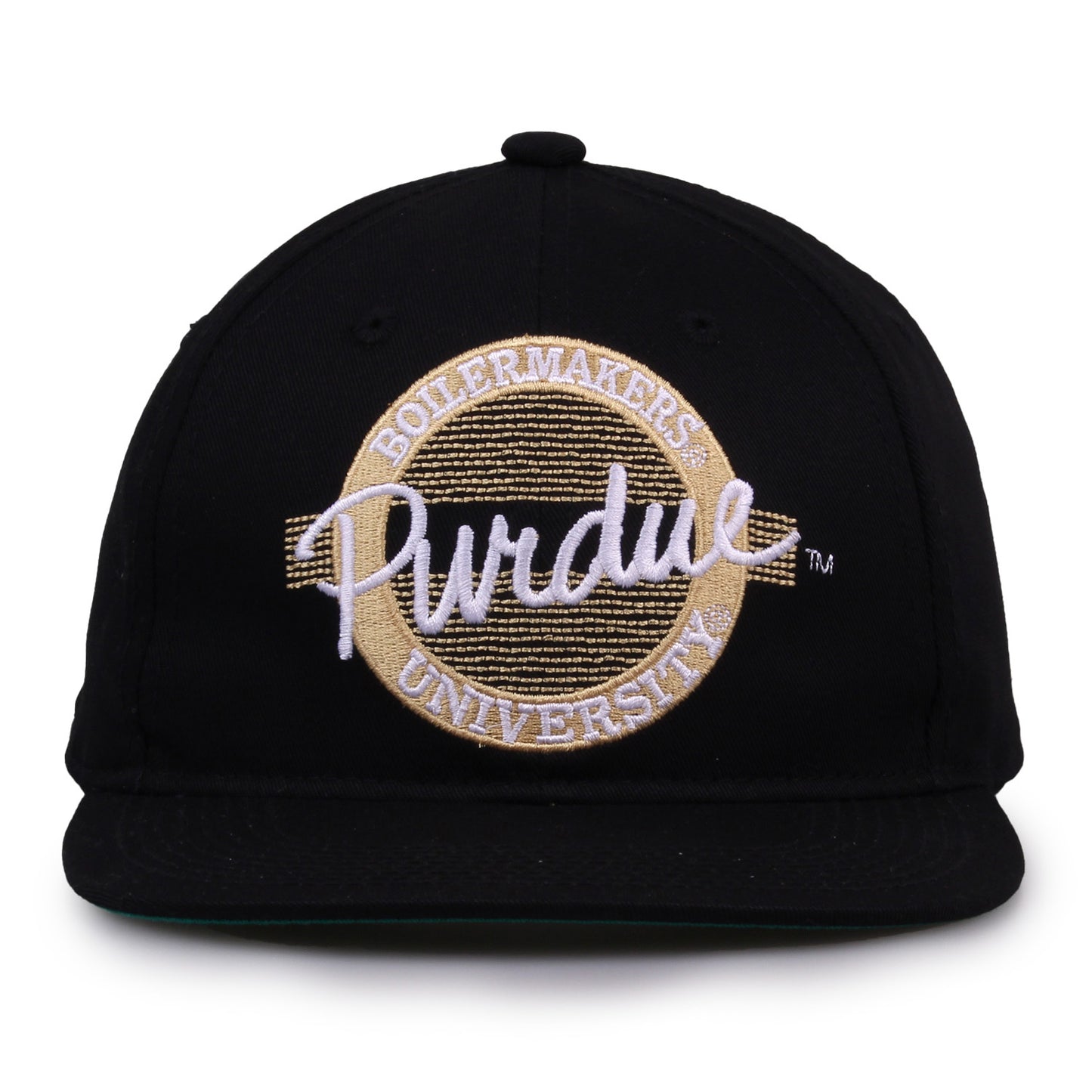 Purdue Retro Circle Snapback