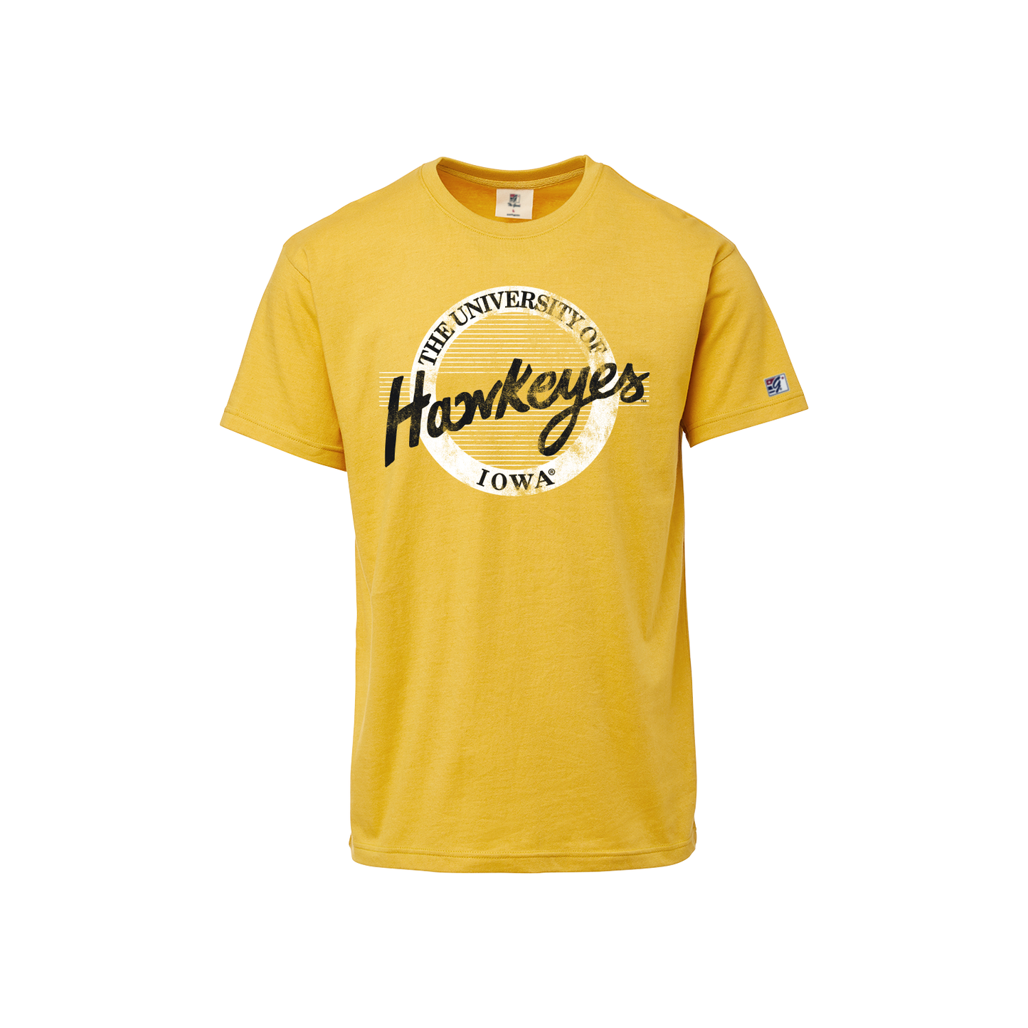 Iowa Hawkeye "Retro Circle" Sustainable Tee