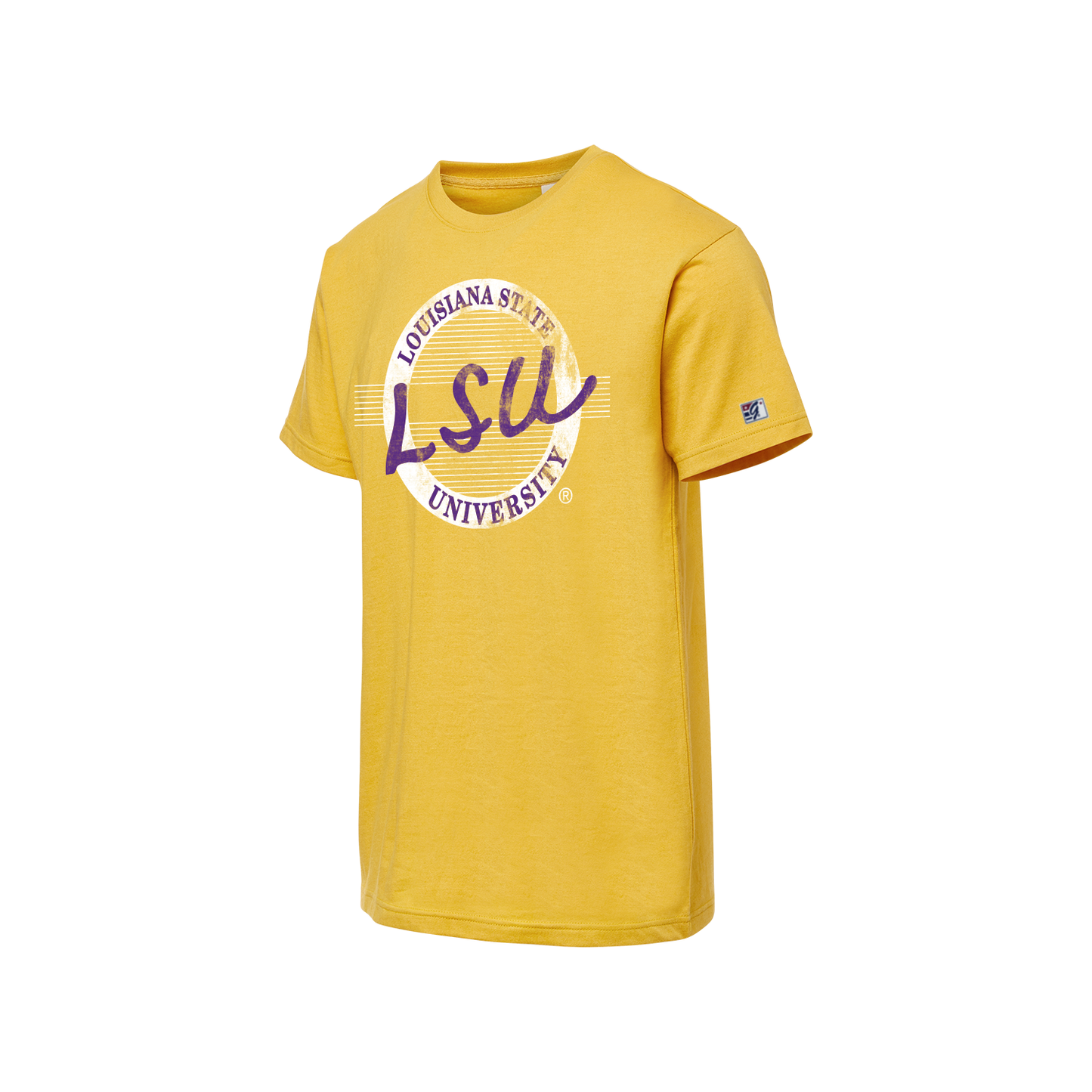 LSU "Retro Circle" Sustainable Tee
