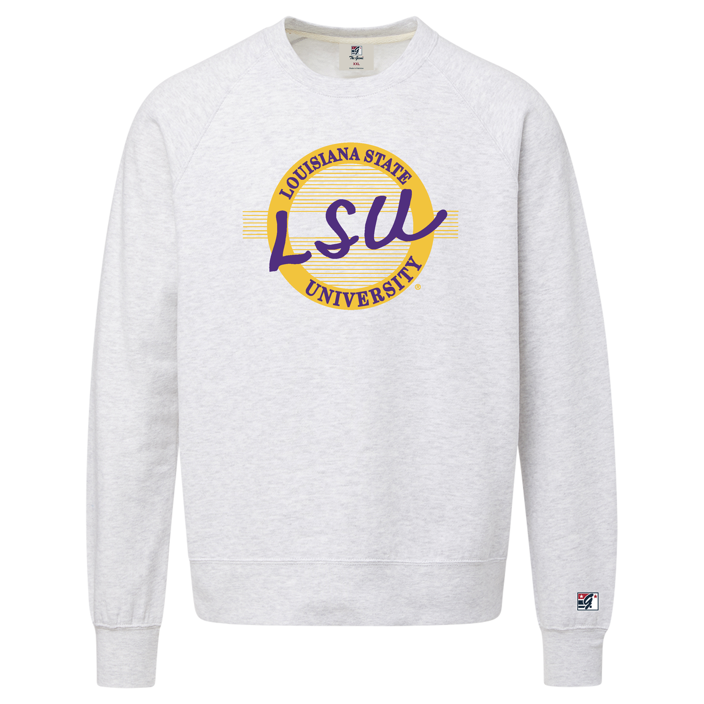 LSU Retro Circle Crew