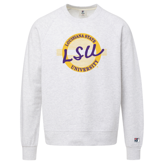 LSU Retro Circle Crew