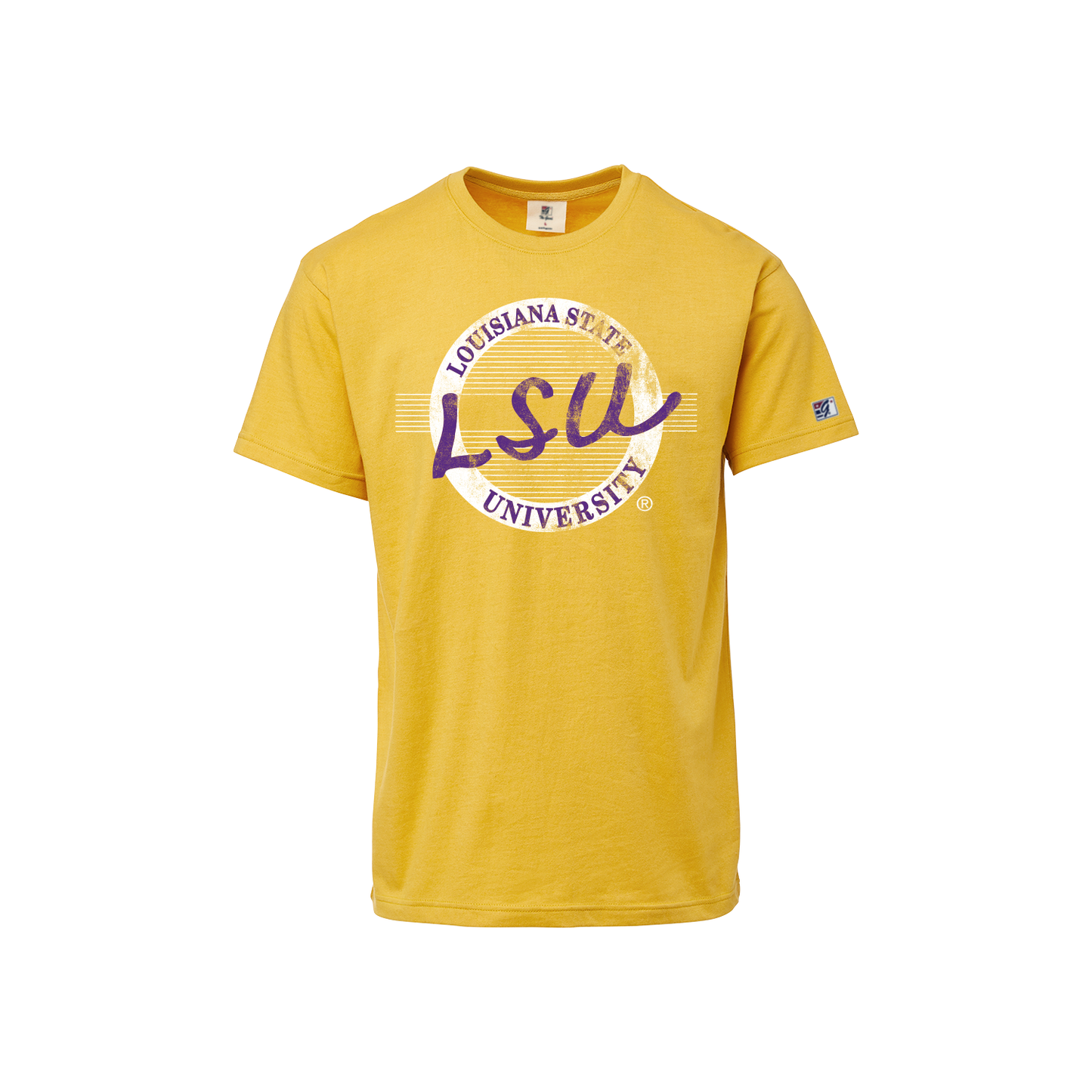 LSU "Retro Circle" Sustainable Tee