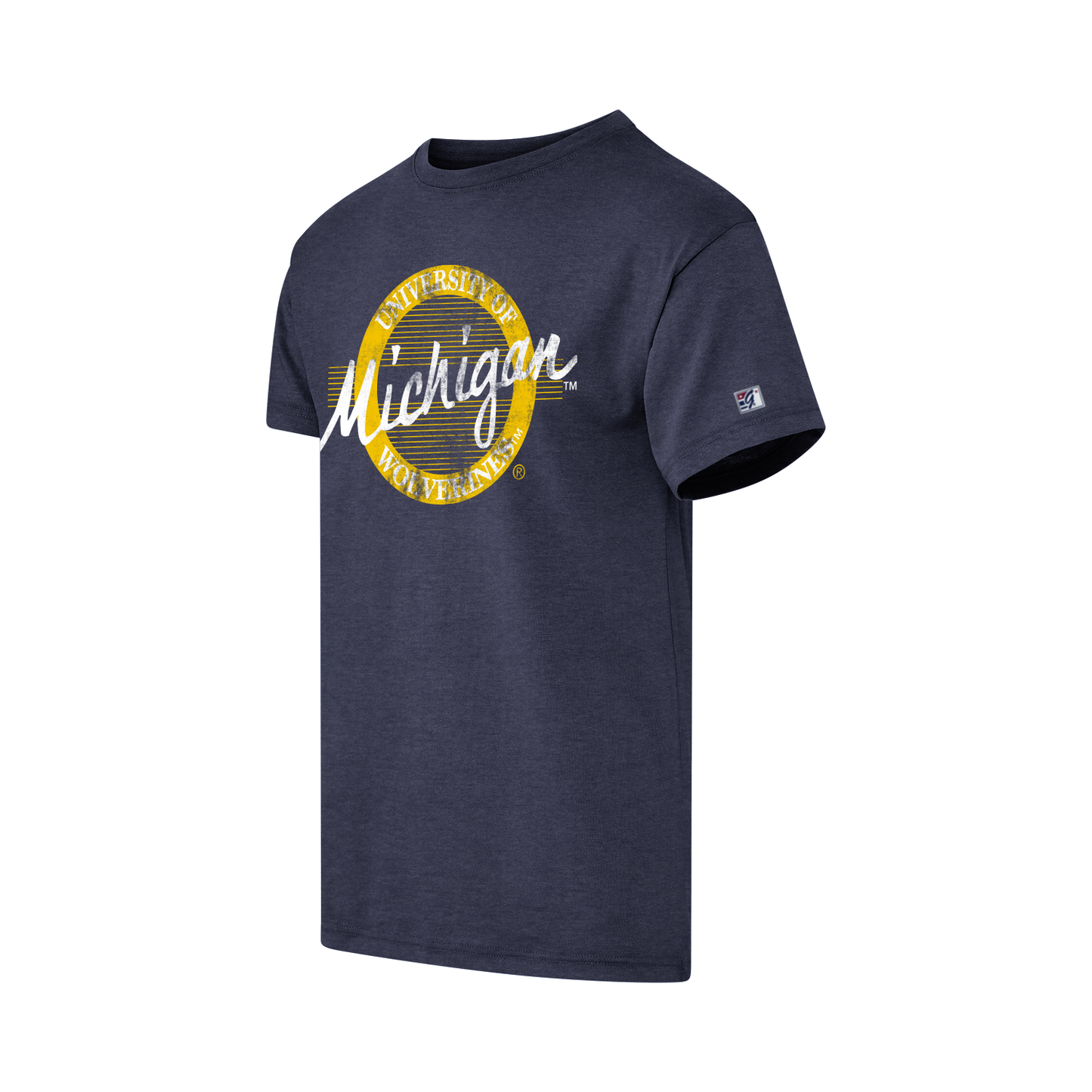 Michigan "Retro Circle" Sustainable Tee