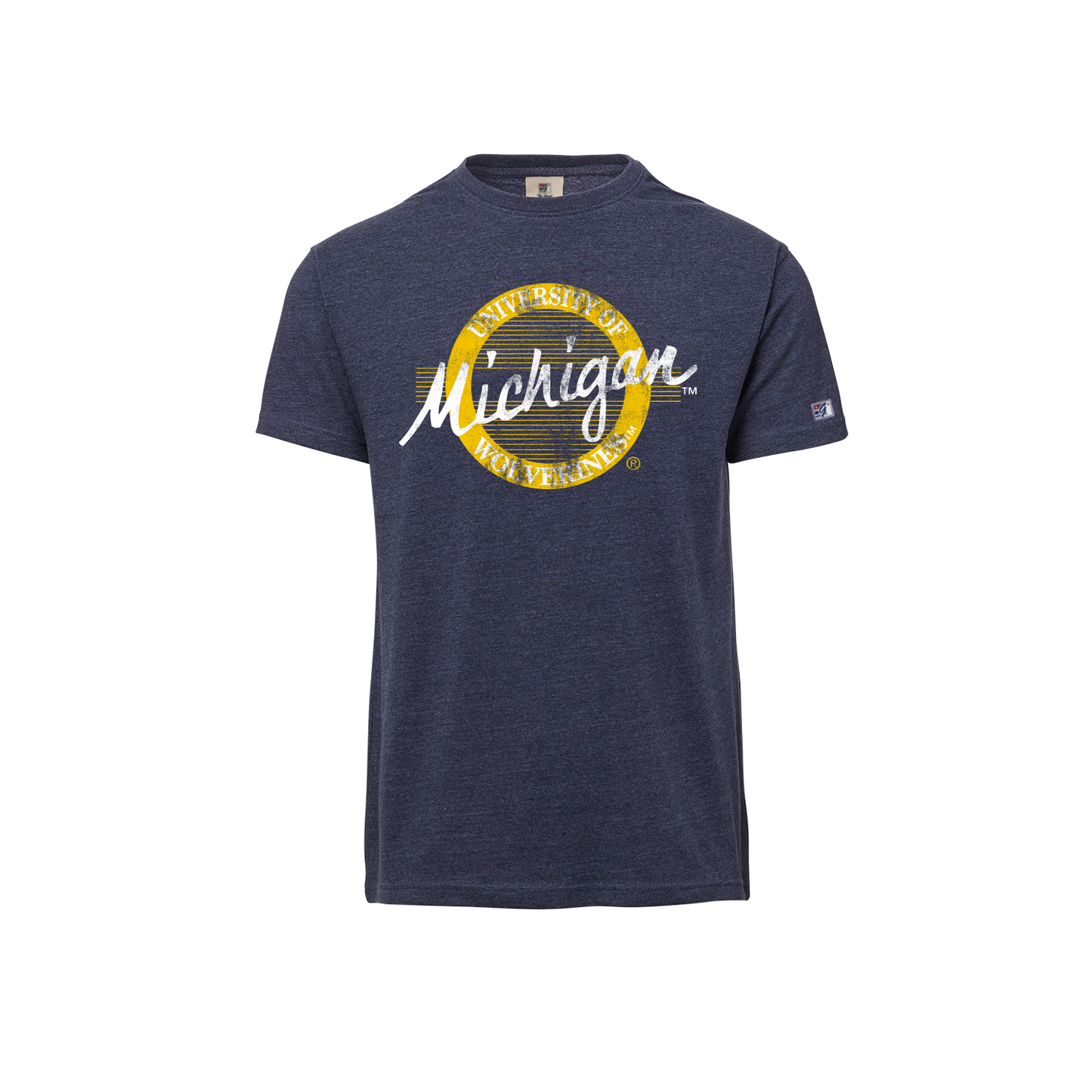 Michigan "Retro Circle" Sustainable Tee