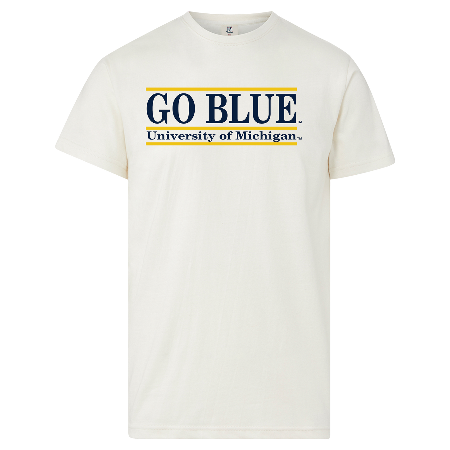 Michigan Go Blue Bar Tee