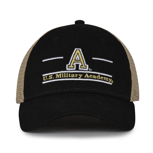 Army Black Knights trucker hat with breathable mesh