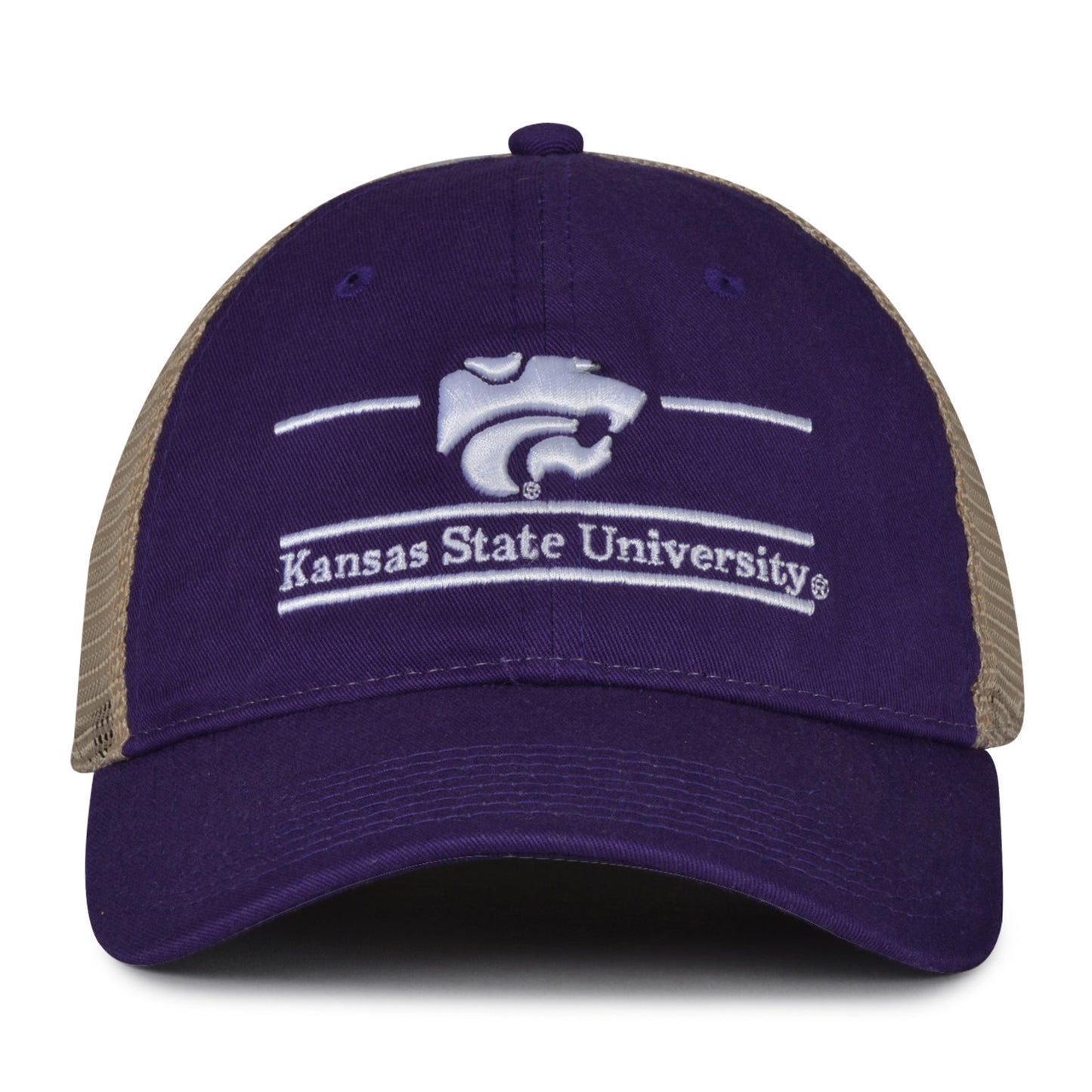 Kansas State Wildcats trucker hat with mesh back