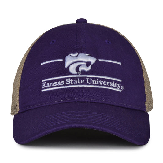 Kansas State Wildcats trucker hat with mesh back