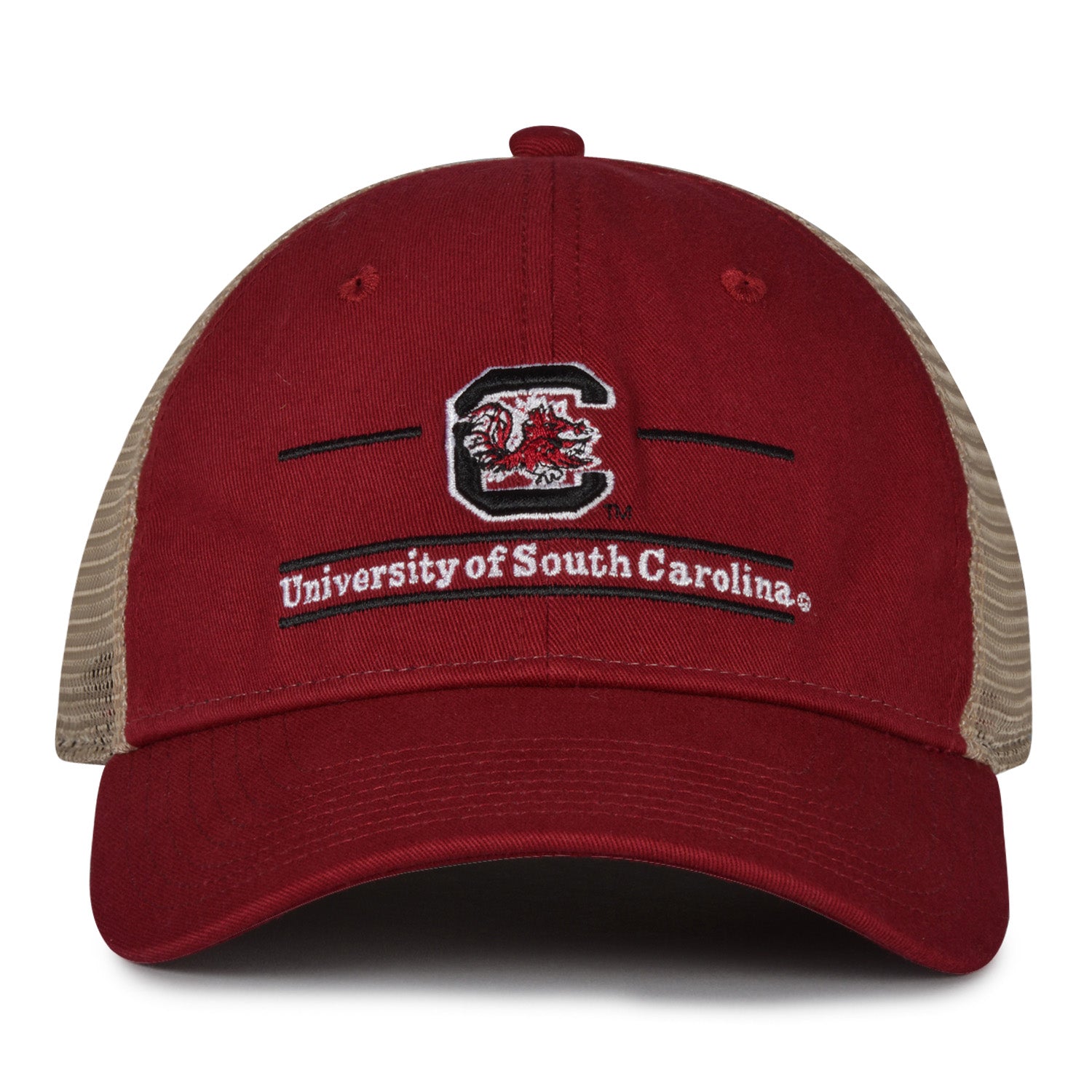 South Carolina Gamecocks trucker hat with mesh back