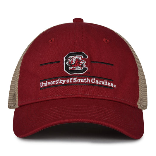 South Carolina Gamecocks trucker hat with mesh back