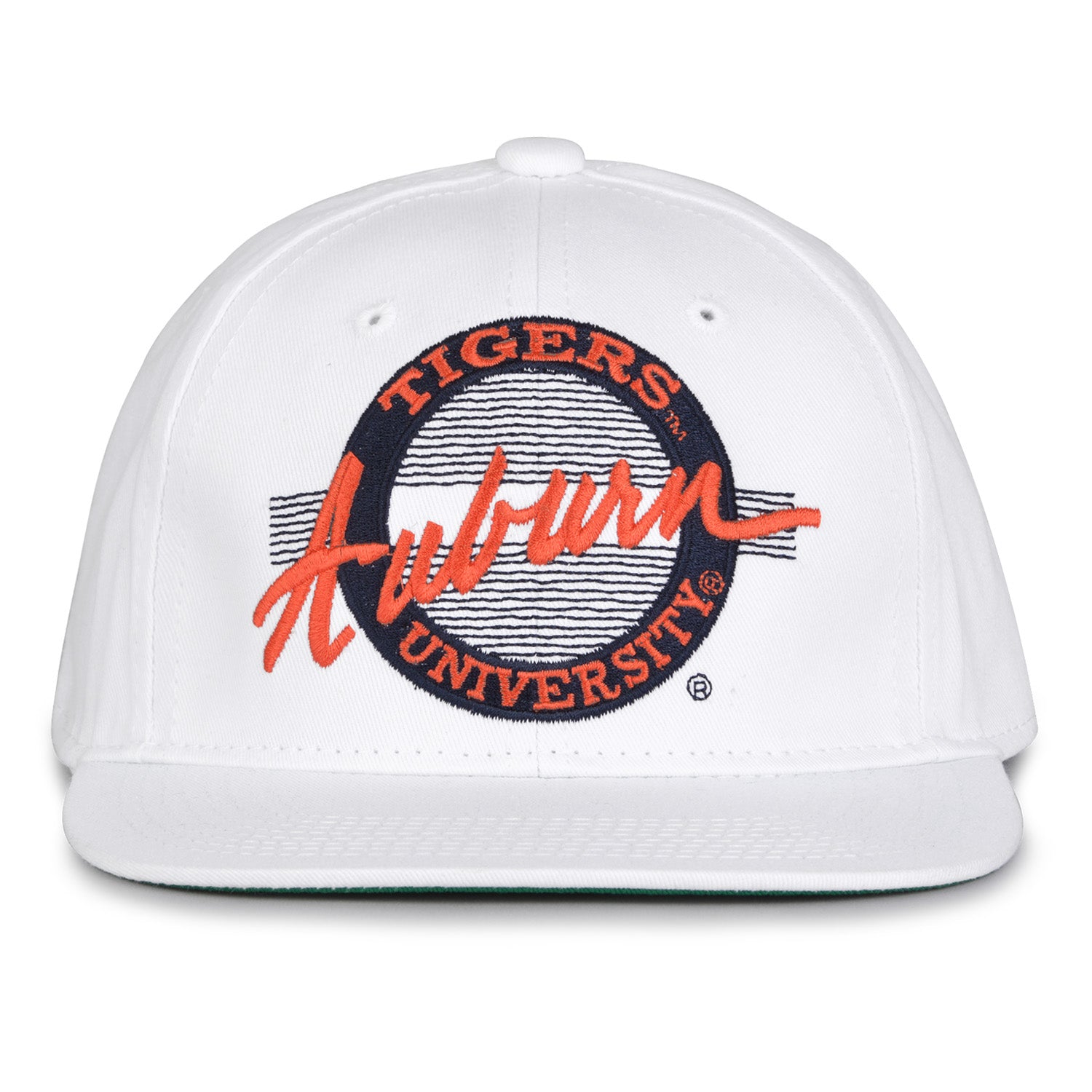Auburn Retro Circle Snapback – The Game Caps