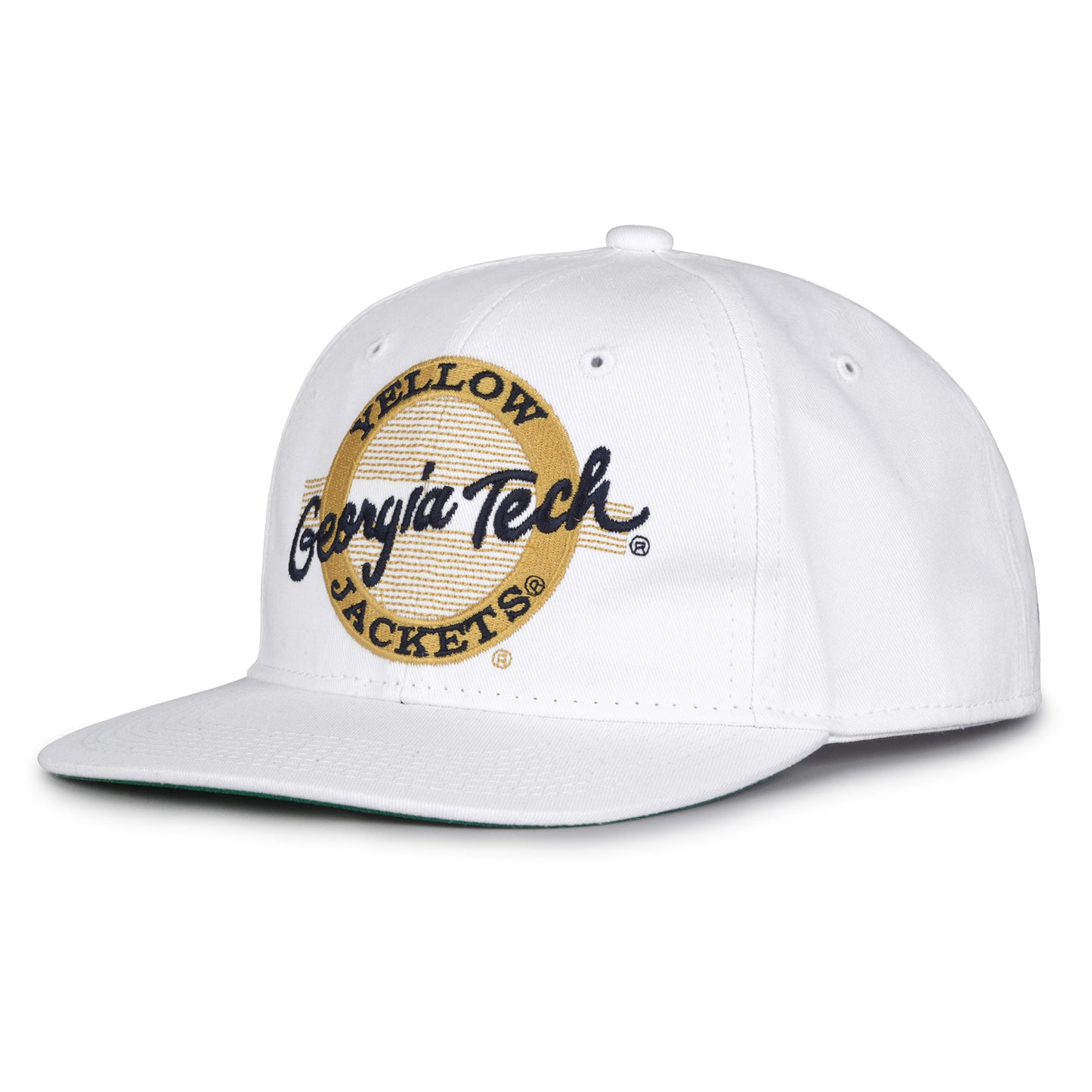 Georgia Tech Retro Circle Snapback