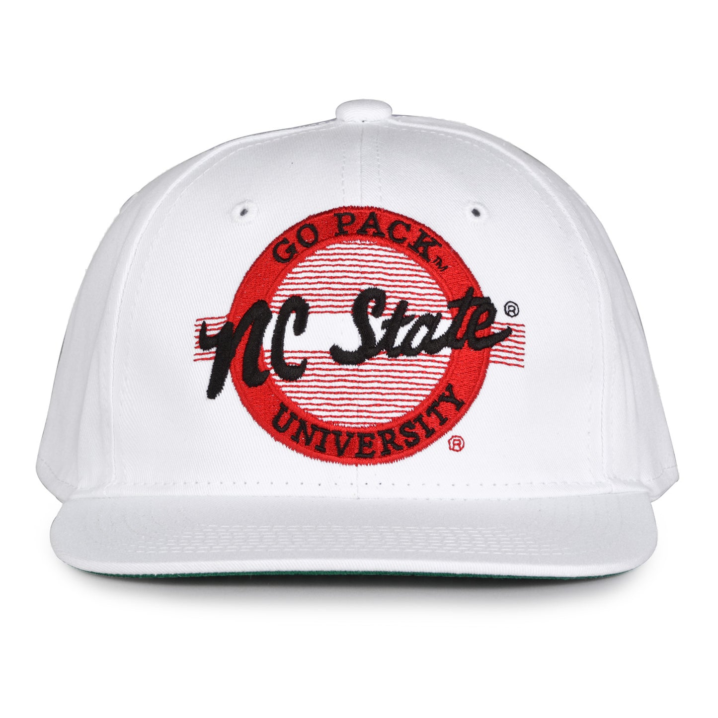 NC State Retro Circle Snapback