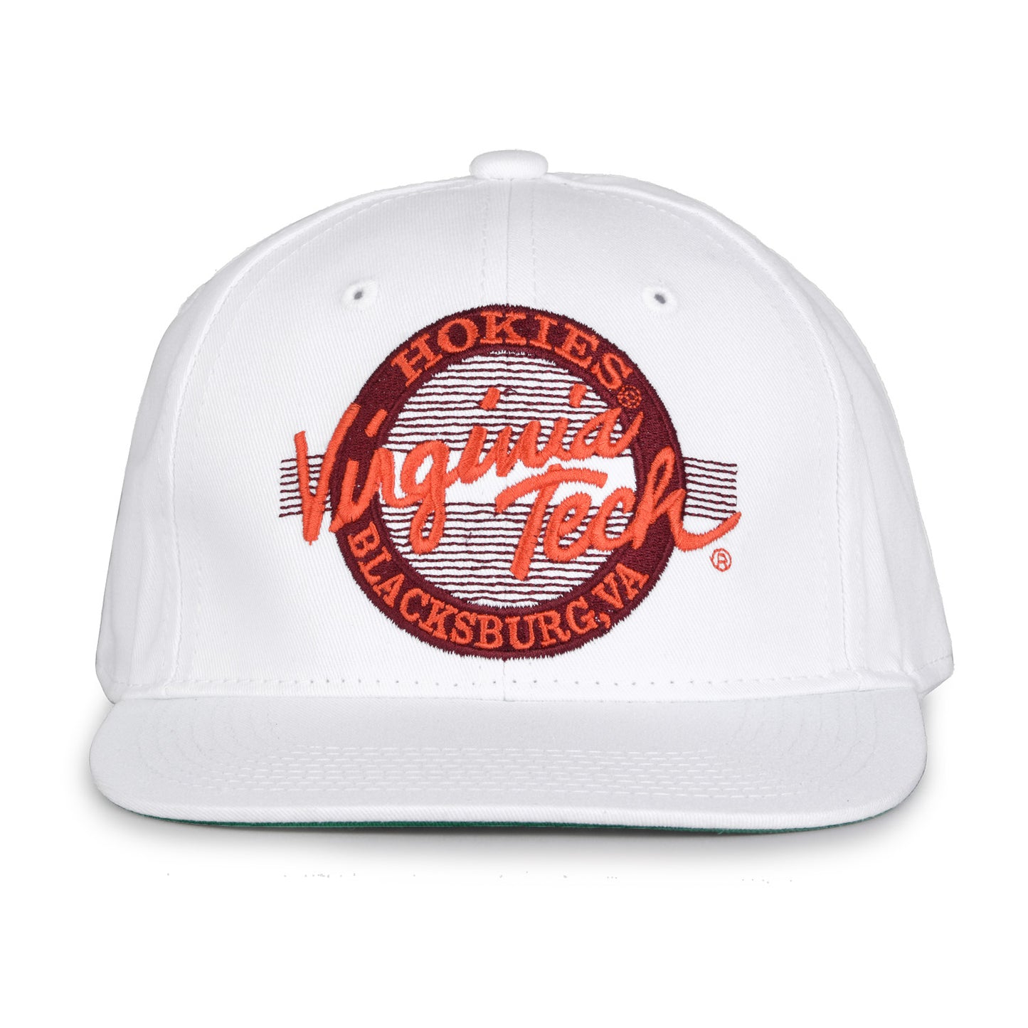 Virginia Tech Retro Circle Snapback