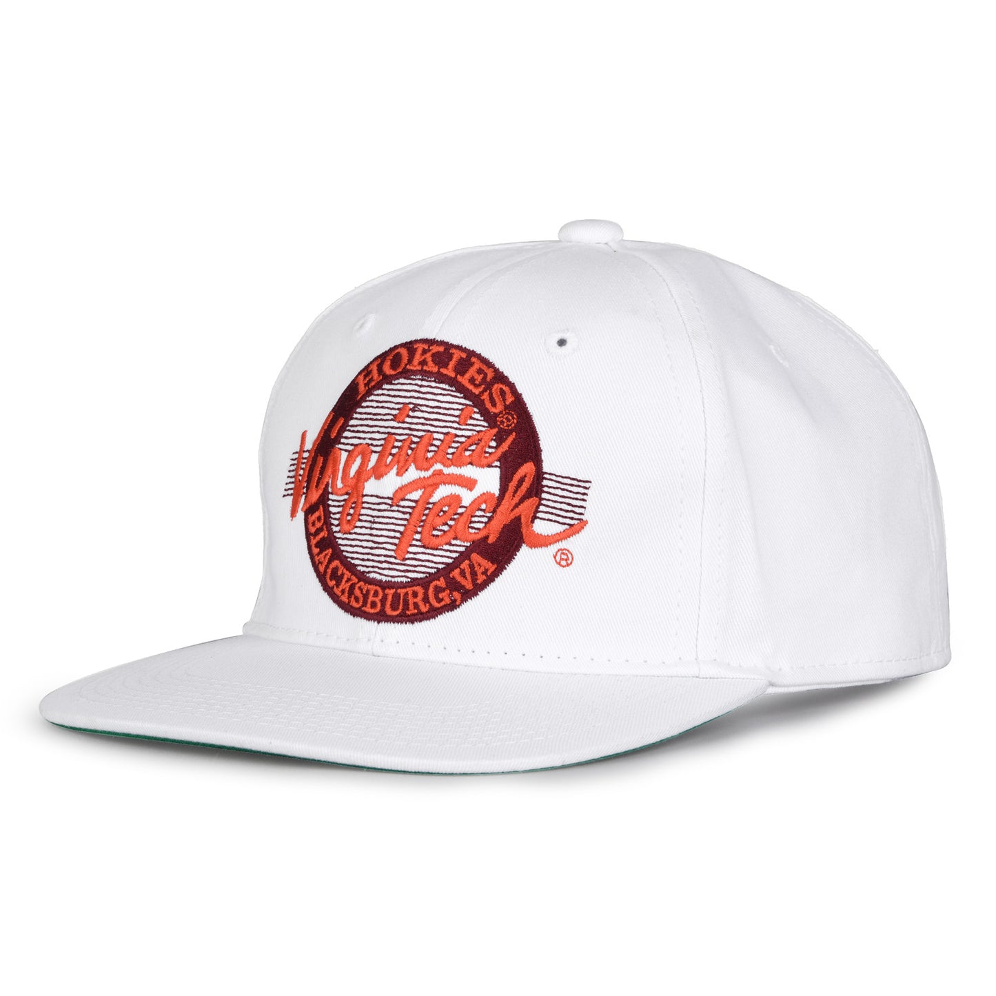 Virginia Tech Retro Circle Snapback