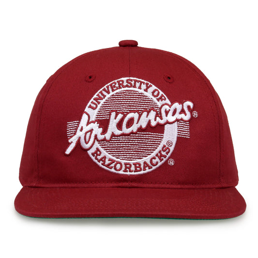 Arkansas Razorbacks hat front view