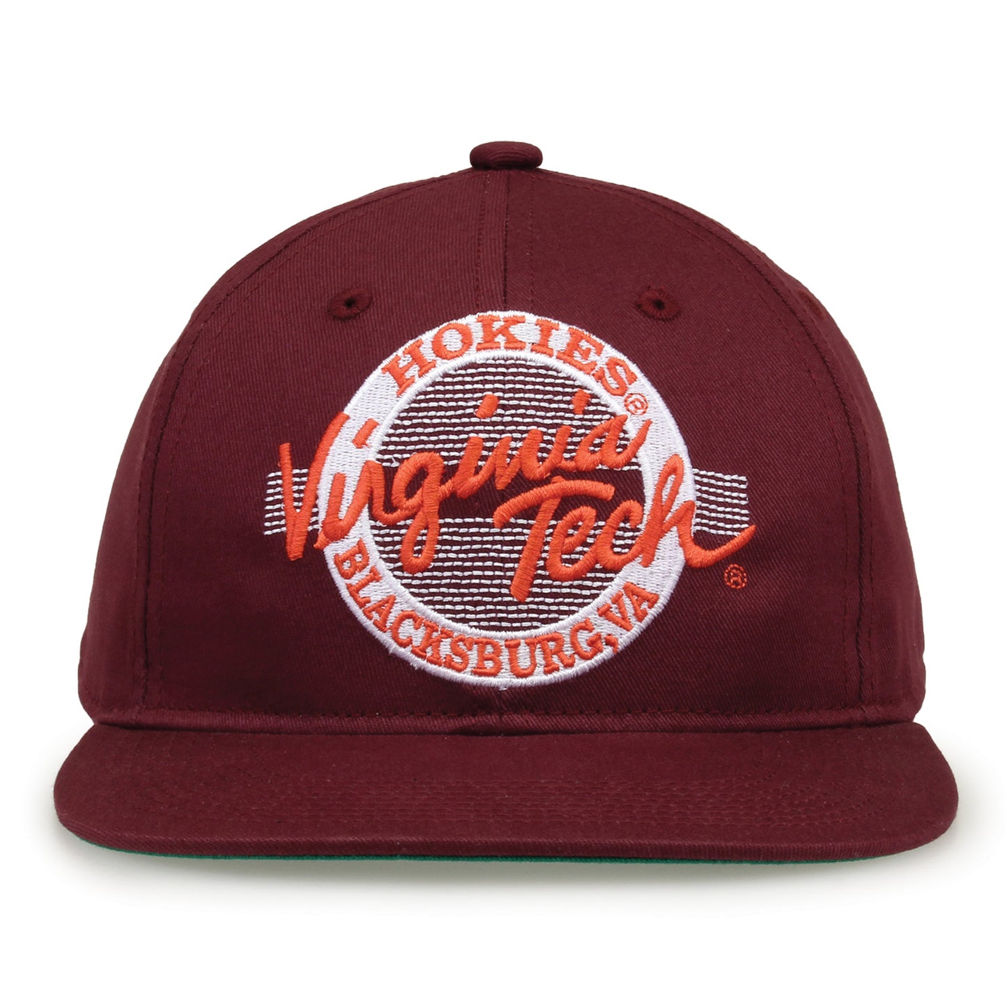 Virginia Tech Retro Circle Snapback