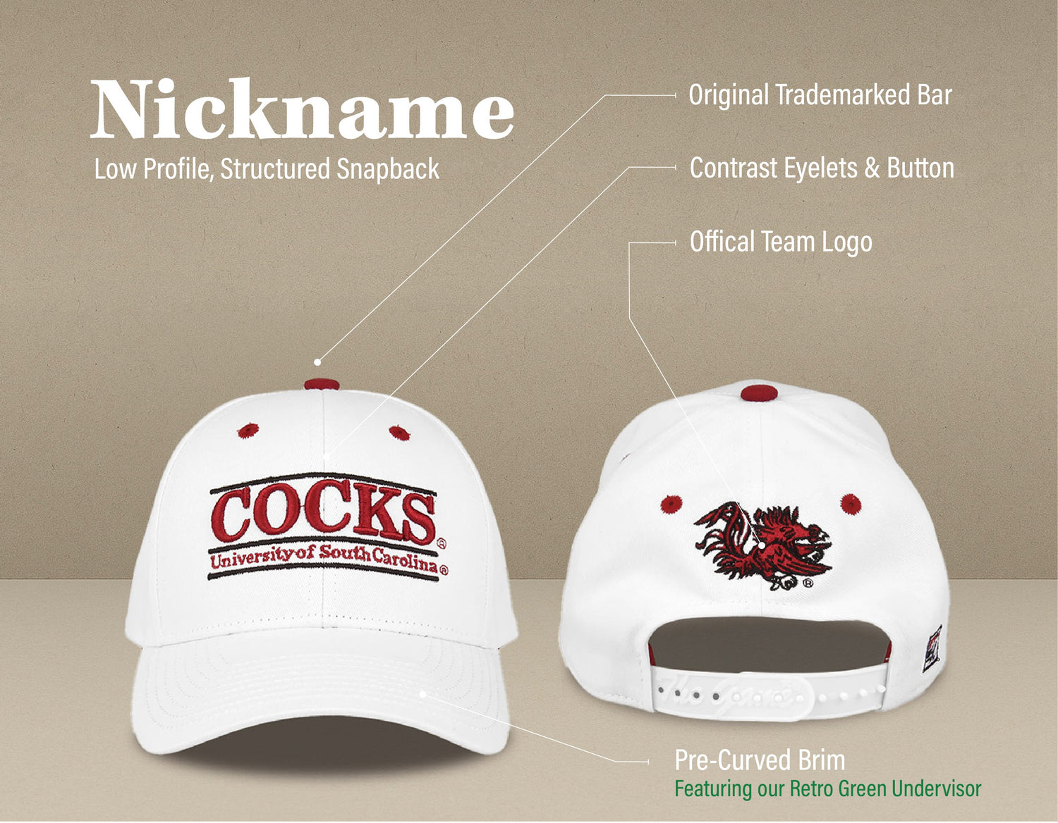 The Game Bar "Nickname" Snapback