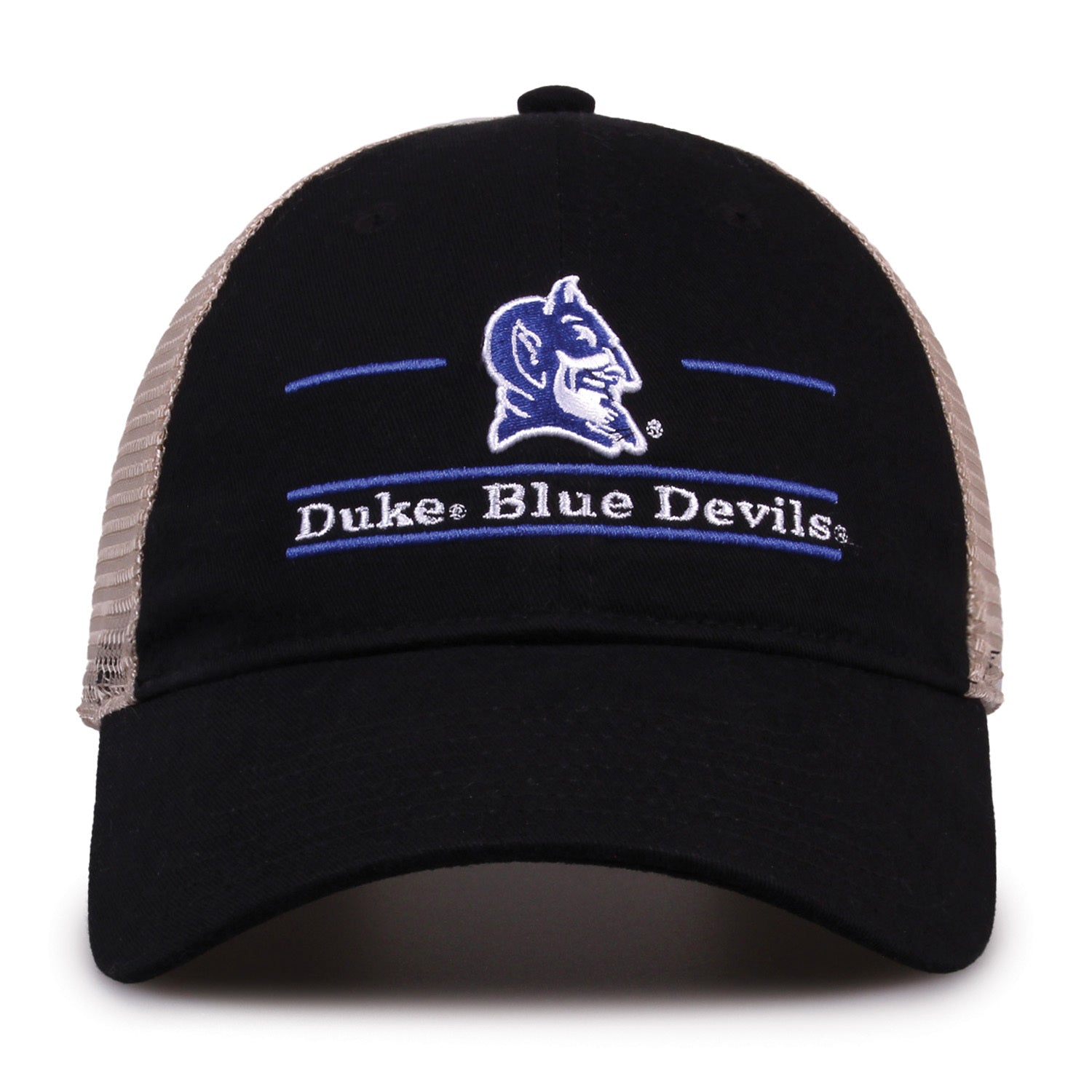 Duke Graduation Cap Duke Split Bar Trucker – The Game Caps