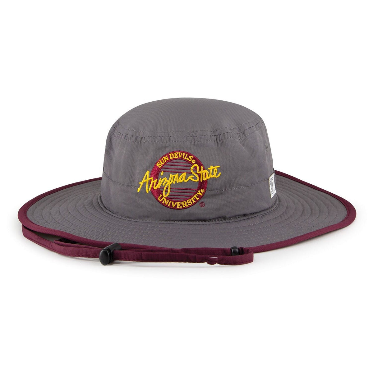 Arizona State Sun Devils Boonie - Dark Grey/Maroon, product view