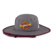 Boonie - Dark Grey/Maroon