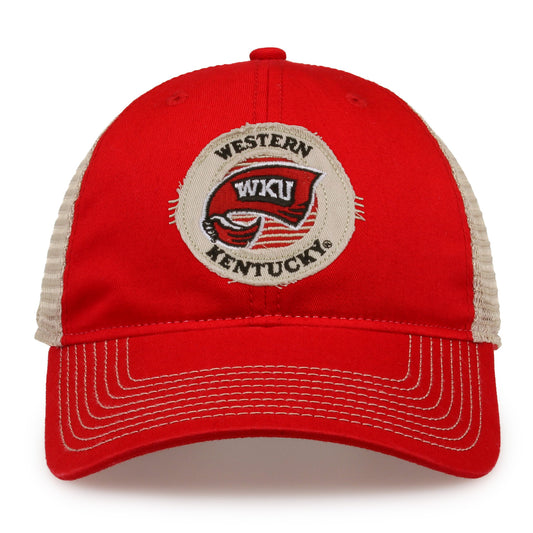 Western Kentucky Trucker Hat Circle Design