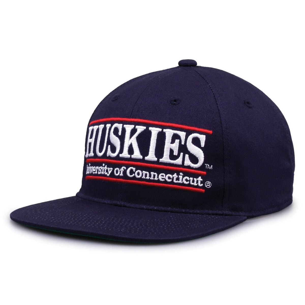 UConn Huskies Retro Bar Snapback - Navy, alternate view 1