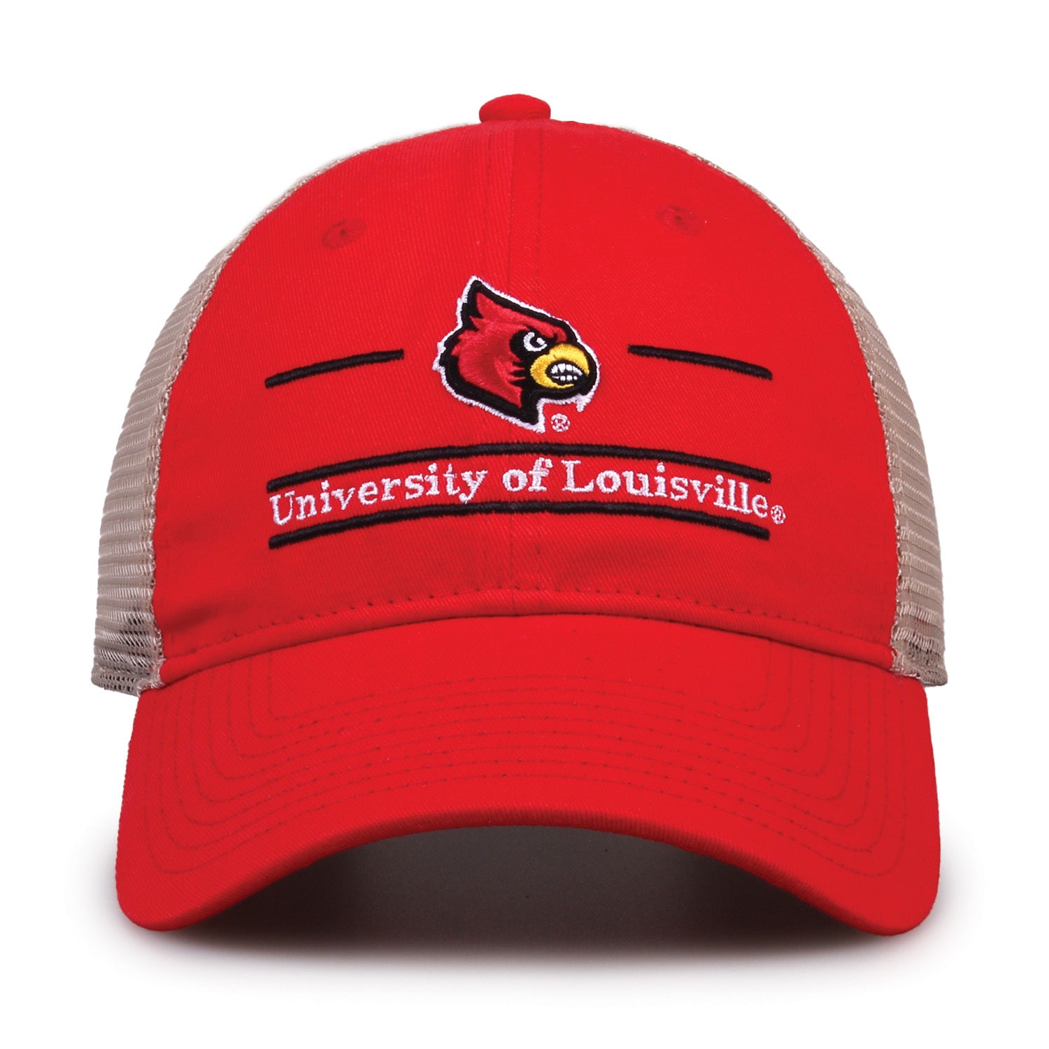 University of Louisville Deep fit The Game Dad strap back hat store ivy sport