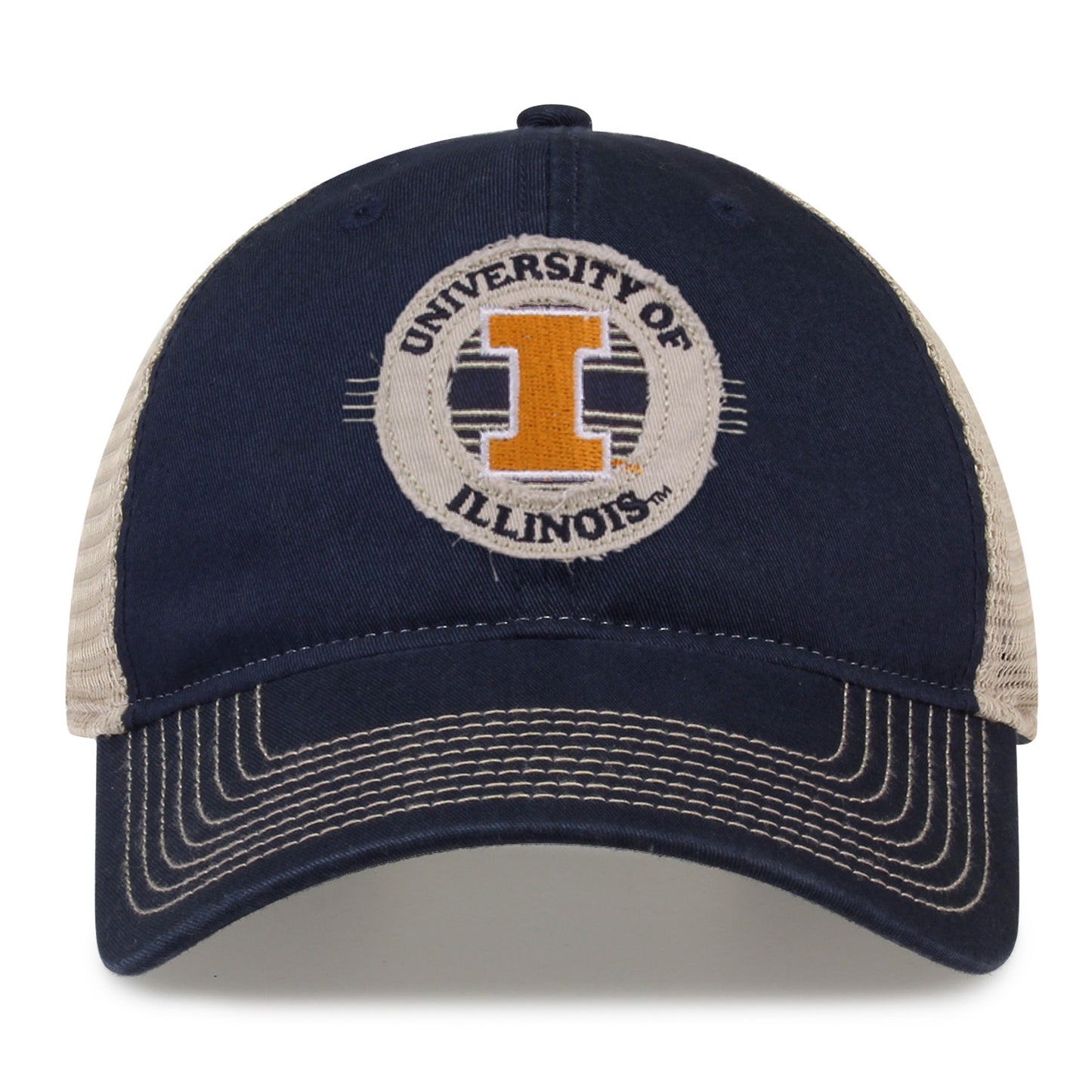 Illinois Trucker Hat Circle Design