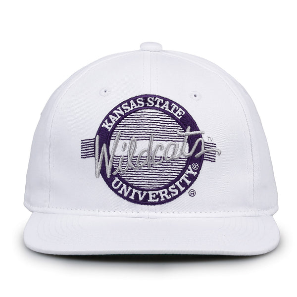Kansas State Retro Circle Snapback