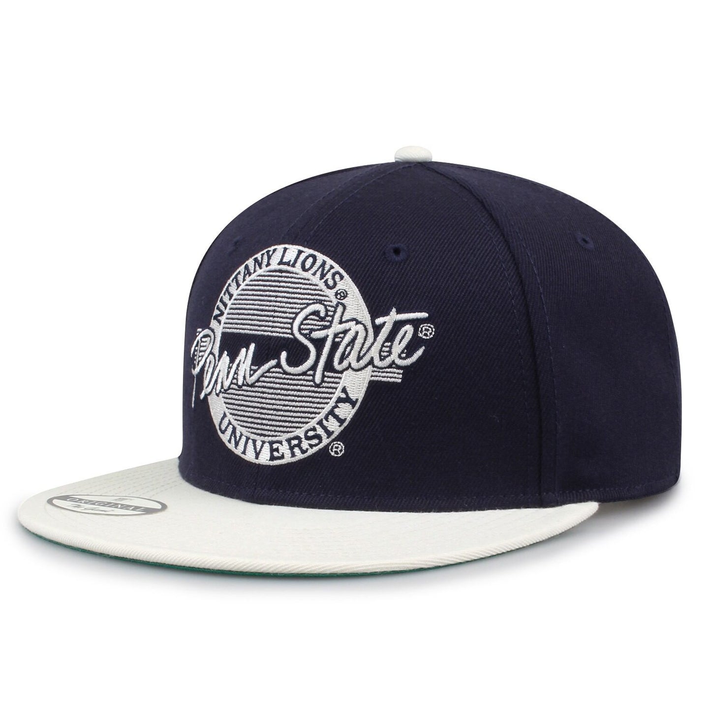 Penn State University Contrast Brim Retro Circle Design