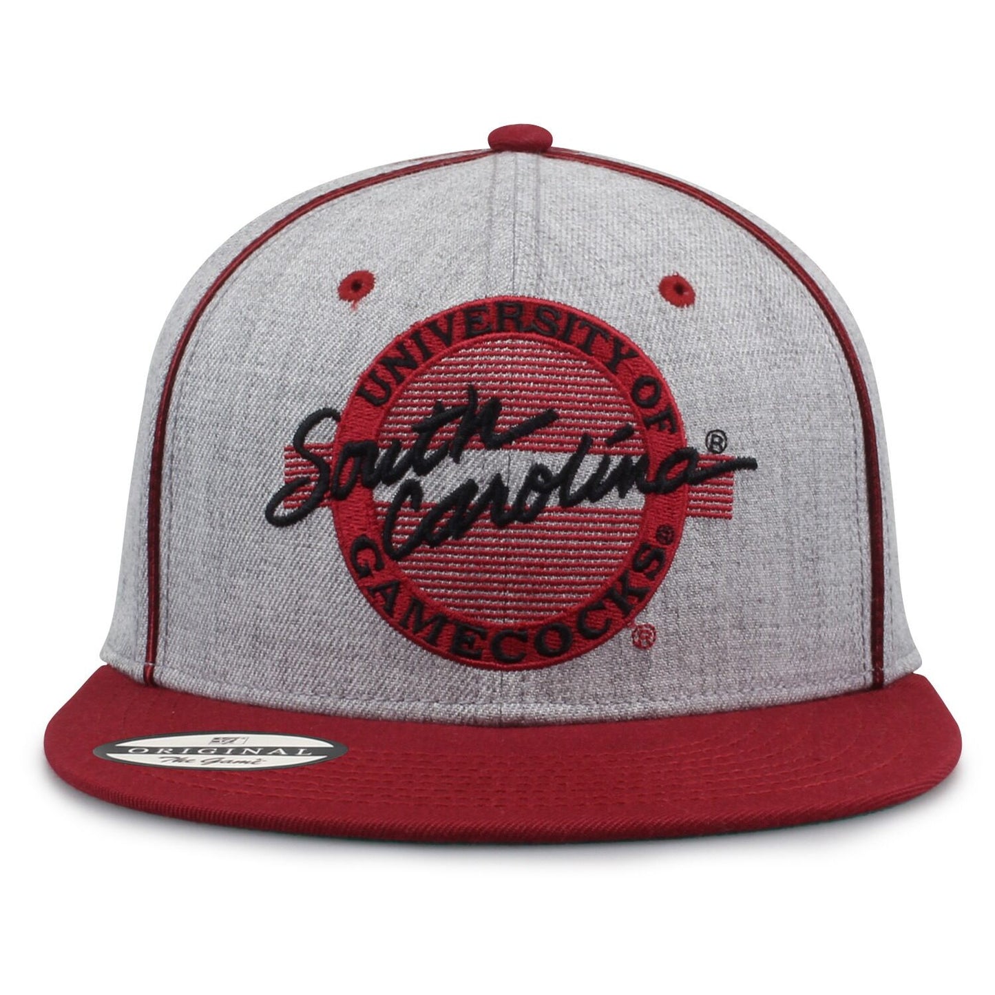 University of South Carolina Classic Grey Wool Circle Design Snapback