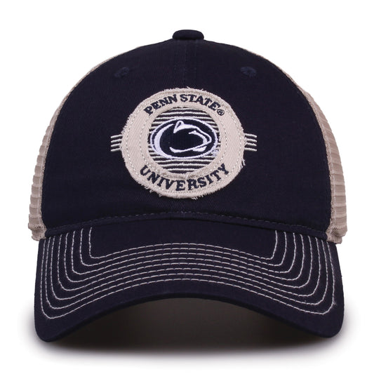 Penn State Trucker Hat Circle Design